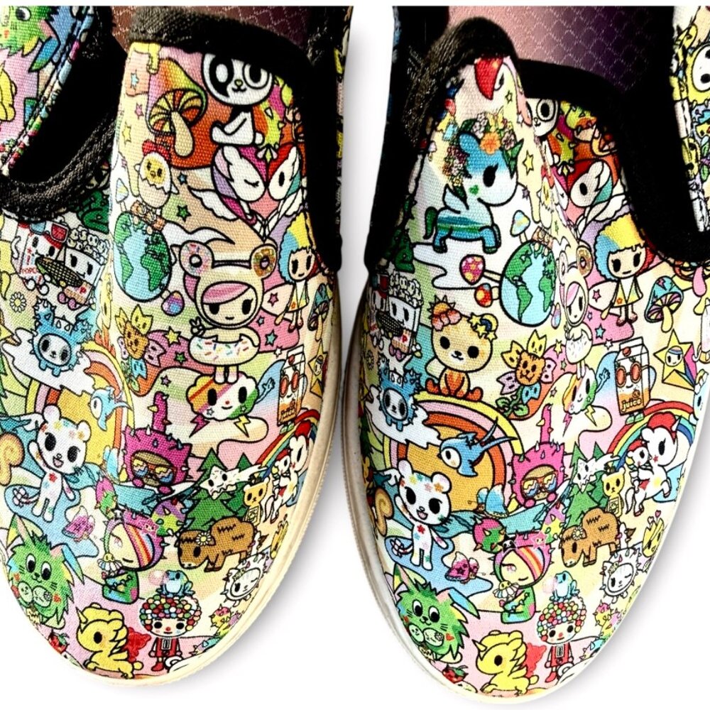 Skechers X Tokidoki: Poppy - Groovy Day Slip-On Shoes Limited Edition Sz 6.5 View 5